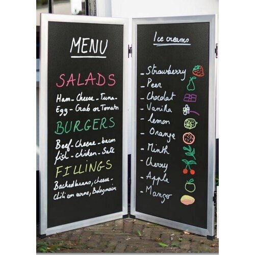 Securit Lot De 8 Feutres Craie - 2-6mm Couleurs Divers