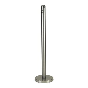 Securit Cendrier Pied + Socle Inox - 1000x60x60mm Securit Cendrier Pied + Socle Inox - 1000x60x60mm