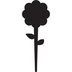 Securit Ardoises Pique Fleur 5 Pièces + 1 Feutre