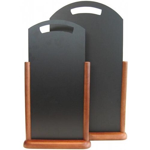 Securit Ardoise De Table Wengé - 210x450mm Securit Ardoise De Table Wengé - 210x450mm