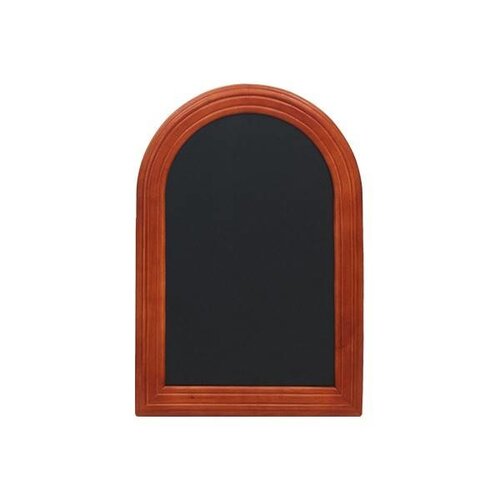 Securit Ardoise Murale 'Rondo' - Acajou - 350x500mm Securit Ardoise Murale 'Rondo' - Acajou - 350x500mm