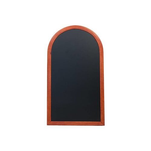 Securit Ardoise Murale 'Rondo' - Acajou - 350x500mm Securit Ardoise Murale 'Rondo' - Acajou - 350x500mm