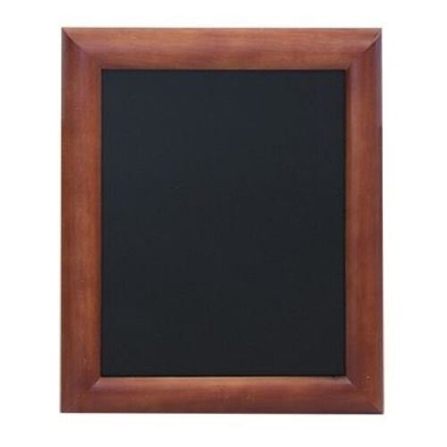 Securit Ardoise Murale Universel - Acajou - 400x500mm Securit Ardoise Murale Universel - Acajou - 400x500mm