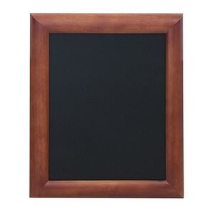 Securit Ardoise Murale Universel - Acajou - 800x1000mm Securit Ardoise Murale Universel - Acajou - 800x1000mm