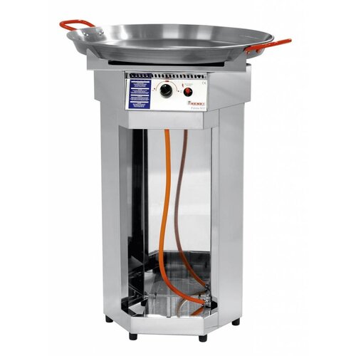 Hendi Barbecue à Gaz Inox - Modèle Fiesta - Poêle 600mm - Professionnel Hendi Barbecue à Gaz Inox - Modèle Fiesta - Poêle 600mm - Professionnel