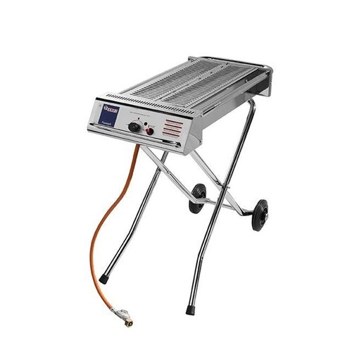 Hendi Xenon Pro Barbecue Power Grill - Inox - Pour Gaz Propane - 1120x410x900(h)mm