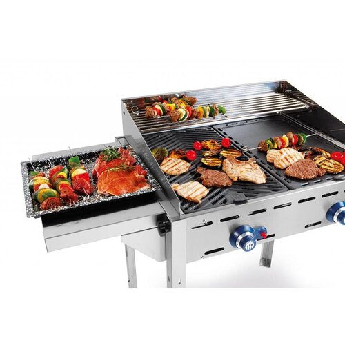 Hendi Paroi Latérale Pour BBQ Green Fire - Inox - 480x298x160(h)mm