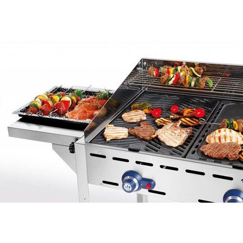Hendi Paroi Latérale Pour BBQ Green Fire - Inox - 480x298x160(h)mm