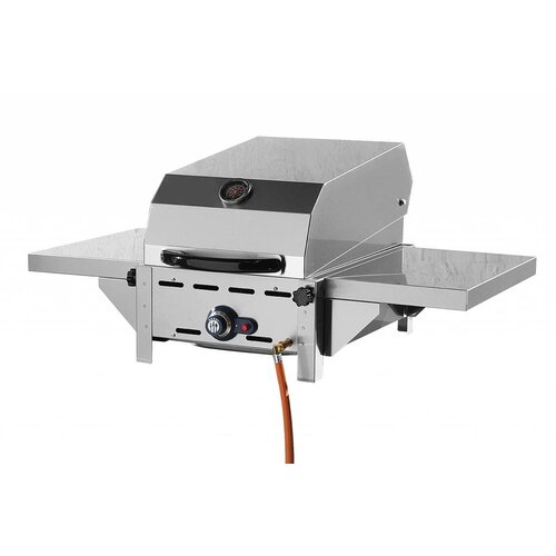 Hendi Paroi Latérale Pour BBQ Green Fire - Inox - 480x298x160(h)mm