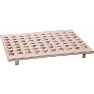 Hendi Moule Aux Petits Beignets Hollandais - Cuivre Rouge Massif - 650x350mm