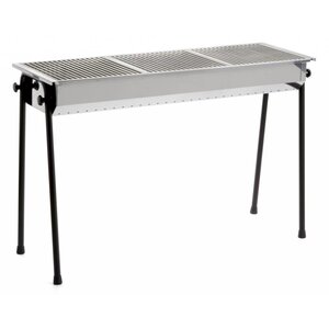 Hendi Barbecue à Charbon De Bois - Resto 3 Grills - 1130x380x840(h)mm Hendi Barbecue à Charbon De Bois - Resto 3 Grills - 1130x380x840(h)mm