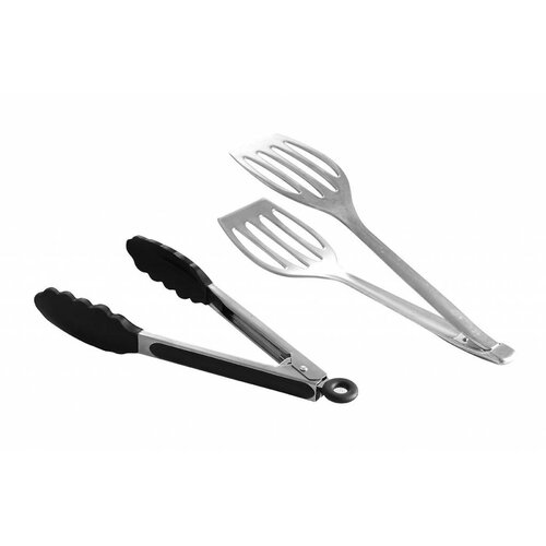 Hendi Pince de Service Inox - Pincettes Silicone - 240(L)mm