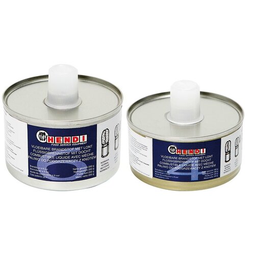 Hendi Combustible Liquide Avec Mèche - 4 Heures - 24 Pièces Hendi Combustible Liquide Avec Mèche - 4 Heures - 24 Pièces