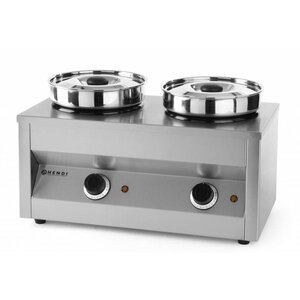 Hendi Thermo-Système 2 | 2x 4,2 Litres | 400W | 505x265x245(h)mm Hendi Thermo-Système 2 | 2x 4,2 Litres | 400W | 505x265x245(h)mm