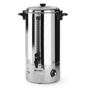 Hendi Distributeur d'Eau Chaude Inox | 20 Litres | Simple Paroi