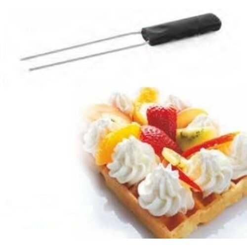 Hendi Gaufrier Liège | Couche Anti-Adhésif | 1,5kW | 480x320x226(h)mm