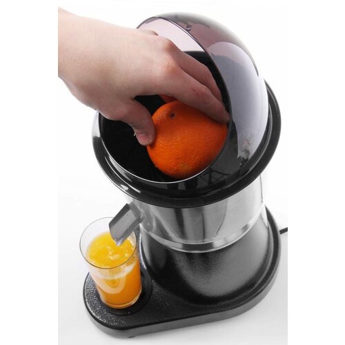 Hendi Presse-Agrumes Électrique - Inox - 230V/180W - 300x200x350(h)mm