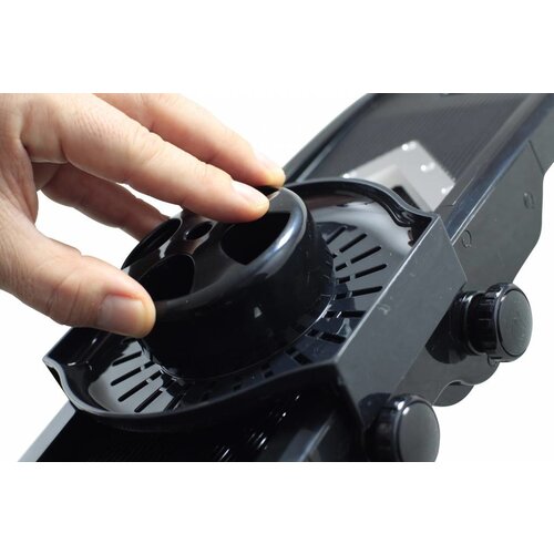 Hendi Mandoline en V | 5 Lames Inox | 130x335x75(h)mm | VOIR LA VIDÉO!