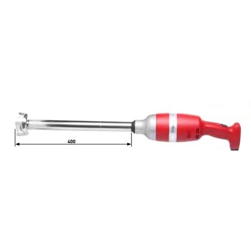 Hendi Mixeur Plongeur Inox - Usage Intensif - 15000tmp - 400W - Avec Accessoires et Support Murale