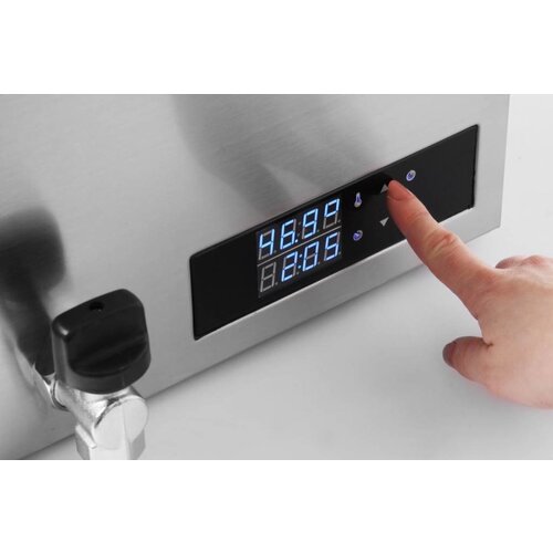 Hendi Cuiseur Sous-Vide GN 1/1 Inox | 200(p)mm | 20 Litres |  600x330x300(h)mm