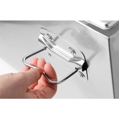 Hendi Cuiseur Sous-Vide GN 1/1 Inox | 200(p)mm | 20 Litres |  600x330x300(h)mm