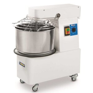 Hendi Pétrin à Spirale Inox | Cuve Fixe | 32 Litres | 1100W