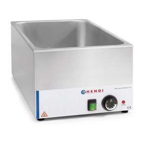 Hendi Bain Marie GN 1/1 INOX | 150(p)mm | 1200W | 340x540x250(h)mm Hendi Bain Marie GN 1/1 INOX | 150(p)mm | 1200W | 340x540x250(h)mm