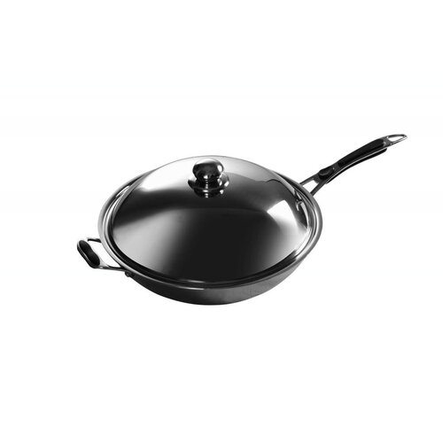 Hendi Set Plaque à Induction Avec Wok Inox - Modèle 3500 - 3,5kW - 340x450x120(h)mm