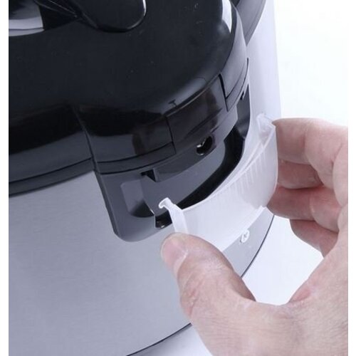 Hendi Cuiseur à Riz | Inox | Fonction Cuisson Vapeur | 4-10 Personnes | 1,8 Litres