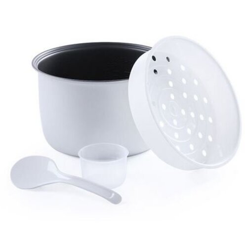 Hendi Cuiseur à Riz | Inox | Fonction Cuisson Vapeur | 4-10 Personnes | 1,8 Litres