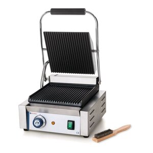 Hendi Grill de Contact Rainuré | 1800W | 290x370x210(h)mm Hendi Grill de Contact Rainuré | 1800W | 290x370x210(h)mm