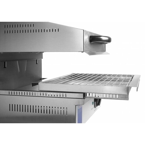 Hendi Salamandre Inox Type 600 - Jusqu'à 300°C - 3,6kW - 600x520x530(h)mm