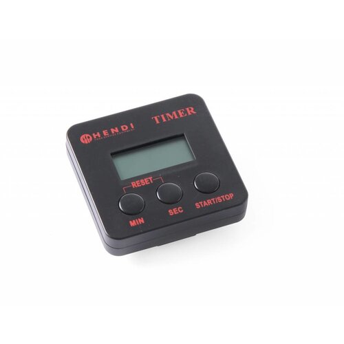 Hendi Minuteur de Cuisine Numérique - Décompte 99min59s - 67x67(h)mm