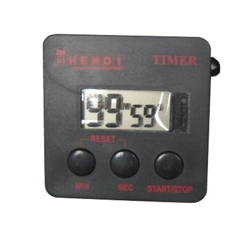 Hendi Minuteur de Cuisine Numérique - Décompte 99min59s - 67x67(h)mm