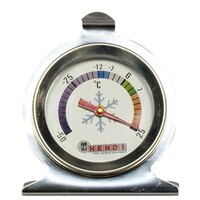 Thermomètre pour Frigo | -50/+25°C | Incl. Crochet et Support | Ø60mm