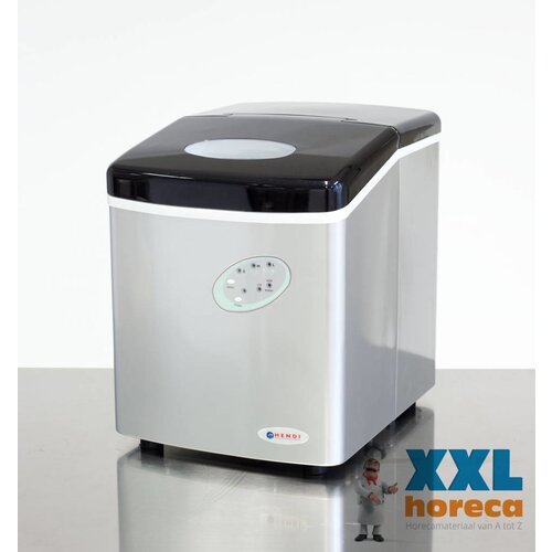 Hendi Machine à Glaçons ABS | Kitchen Line | 130W | 12kg/24h | 320x367x378(h)mm