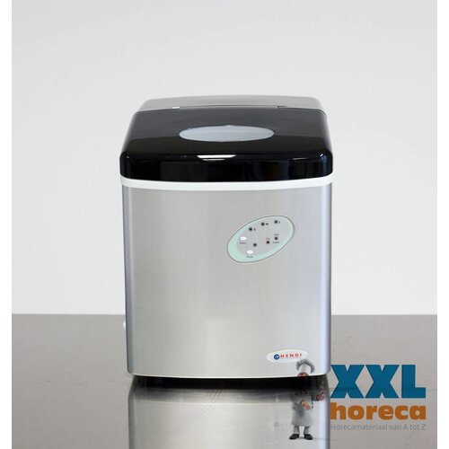 Hendi Machine à Glaçons ABS | Kitchen Line | 130W | 12kg/24h | 320x367x378(h)mm