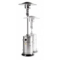 Chauffage De Patio Inox - Retractable - 12,7kW - Ø770x1580-2200(h)mm