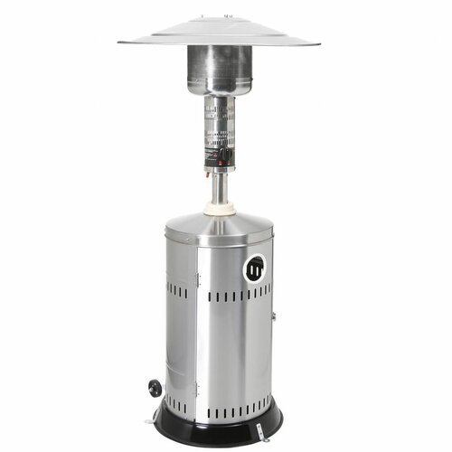 Hendi Chauffage De Patio Inox - Retractable - 12,7kW - Ø770x1580-2200(h)mm