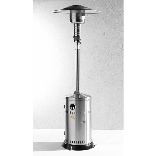 Hendi Chauffage De Patio Inox - Retractable - 12,7kW - Ø770x1580-2200(h)mm