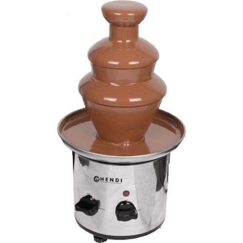 Hendi Fontaine à Chocolat Inox - 250W - Ø210x390mm