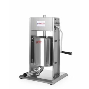 Hendi Machine à Saucisse Inox - Profi Line - 10 Litres - 370x330x595(h)mm