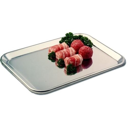 Hendi Plateau de Présentation Inox - 345x245mm