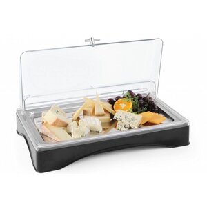 Hendi Vitrine Réfrigérant GN1/1 | Jusqu'à -18°C | 510x300mm Hendi Vitrine Réfrigérant GN1/1 | Jusqu'à -18°C | 510x300mm