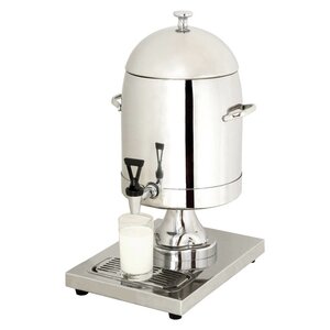 Hendi Fontaine de Lait Froid Inox | 10,5 Litres | 260x360x536(h)mm