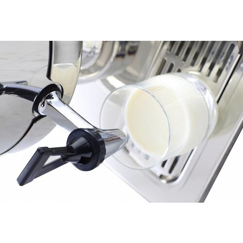 Hendi Fontaine de Lait Froid Inox | 10,5 Litres | 260x360x536(h)mm