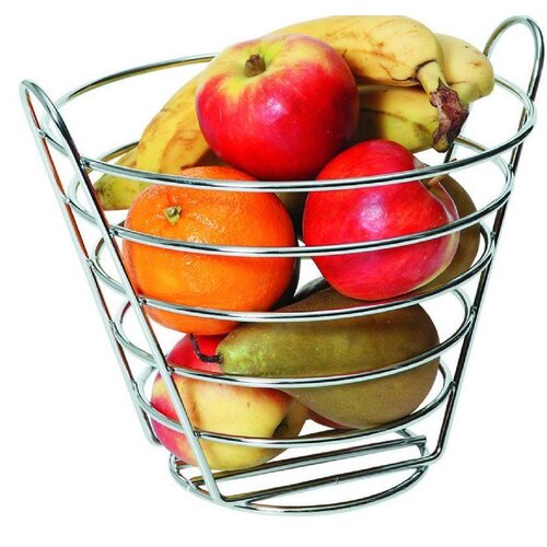 Hendi Corbeille à Fruits - Fil Métallique Chromé - Ø215x205(h)mm Hendi Corbeille à Fruits - Fil Métallique Chromé - Ø215x205(h)mm
