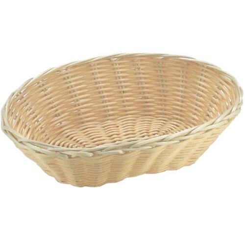 Hendi Corbeille à Pain Ovale - Poly-Rotin - 225x130x55(h)mm - 3 Pièces