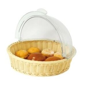 Hendi Corbeille à Pain avec Couvercle Rolltop - Ø400x100(h)mm