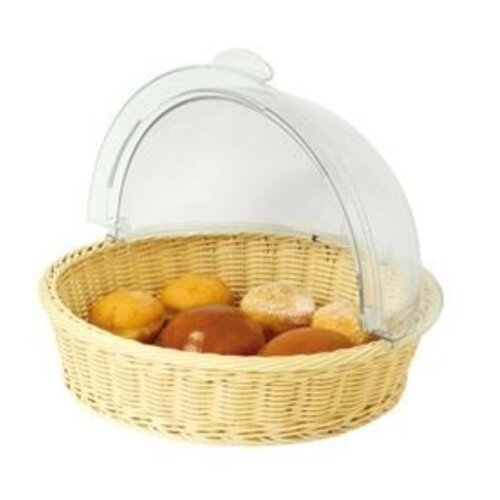 Hendi Corbeille à Pain avec Couvercle Rolltop - Ø400x100(h)mm